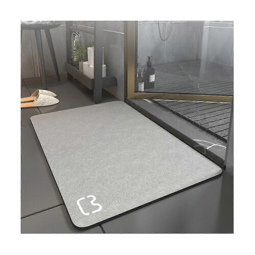 Bath Mat Super Absorbent Quick Drying Non Bathroom Rug Modern Simple Non- Floor Mats Home Diatomite 2