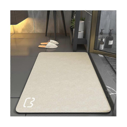 Bath Mat Super Absorbent Quick Drying Non Bathroom Rug Modern Simple Non- Floor Mats Home Diatomite