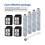 Replacement for Crosswave 1785 2306 Series Vacuum,cleaner Multi-surface Brush Roll Vacuum Filter 4