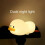 Atmosphere Lamp Lovely Adjustable Vinyl Duck Touch Sensor Night Light Shooting Props  hy 2