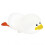 Atmosphere Lamp Lovely Adjustable Vinyl Duck Touch Sensor Night Light Shooting Props  hy 1