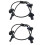2pcs Front Right / Left Abs Wheel Speed Sensor Fit for 2006-2011 57450--003 57455--003 (haoyi) 3