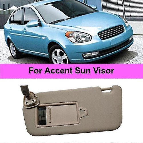 New for Accent Sun Visor 852101e361xu Left Driver Side Sun Visor 1