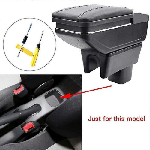 Car Storage Box Pu Leather Central Armrest Box for Swift 2005-2019 Interior Accessories 1
