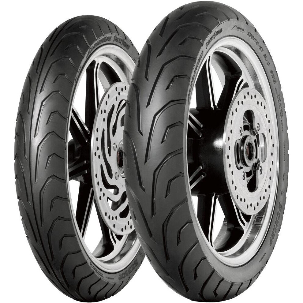 Dunlop Streetsmart Rear Tyre Blackwall Tl 65V 120/90-18"