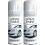 2 x 250ml Silver Body Auto Spray Paint Perfect Matt Finish Spray 2