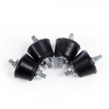 Silent Cone Block for Air Conditioners M8 Anti-vibration Foot Lot 4 Silent M8 Wall Bracket for Reversible Air Conditioner Wall Mounts