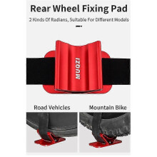 Bike Fork Mount, Versatile Bike Block, Aluminum Alloy Bicycle Front Fork, Bike Block Fork Mount, Q