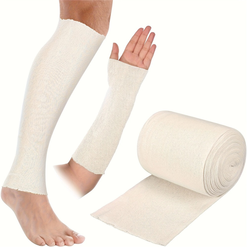 (4.5cm*5m) Tubular Elastic Bandage Cast Sleeve Roll Elastic Wrap Comfortable Tube Bandages for Arm Leg Knee