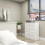 Seconique Denver 5 Drawer Chest White Gloss 2