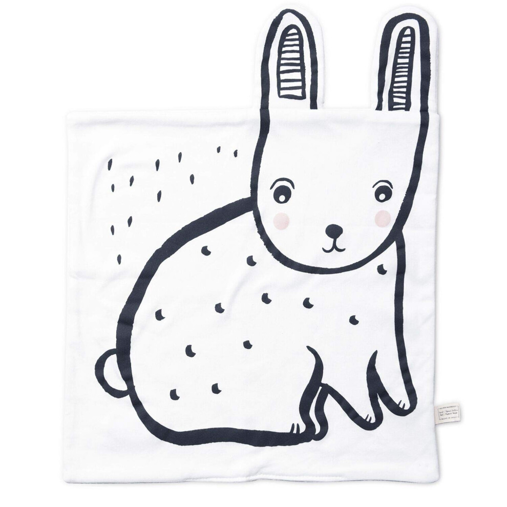 Organic Snuggle Bunny Blanket for Babies Lovey Baby Gift