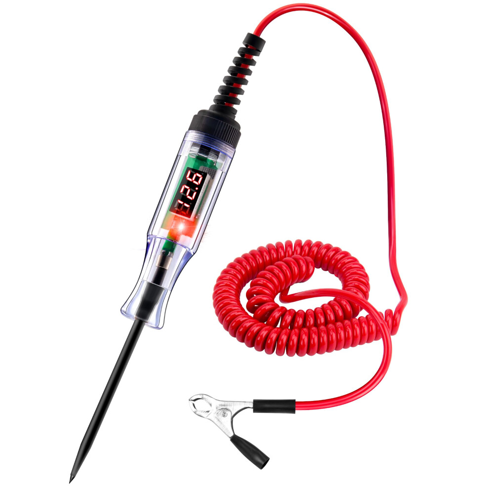 Digital Led Automotive Test With Voltage Display For Car Electrical Circuit Testing Light 798135942219