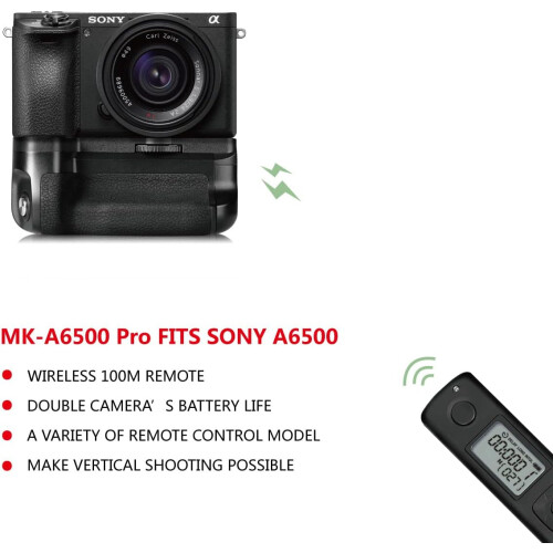 Battery Grip Pro with Control Shooting and Vertical-Shooting Function 2