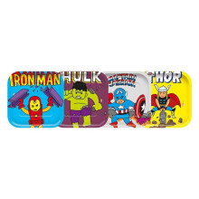 Marvel Avengers Paper Disposable Plates (pack Of 4)