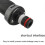 (2) Length High Pressure Water Spray Gun Multifunctional Adjustable with Two Nozzle for Car Washing 2