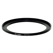 Magnetic Step Up Ring Filter Adapter for Camera Lenses 72mm-77mm