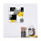 Wall Clock Silent Non-ticking, Abstract Geometric Minimalist Checkered Square Rustic Wall Clocks De 3