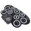 Electronic Roll Up Drum Set 1200mAh Silicone Double Pedal 10
