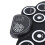 Electronic Roll Up Drum Set 1200mAh Silicone Double Pedal 11