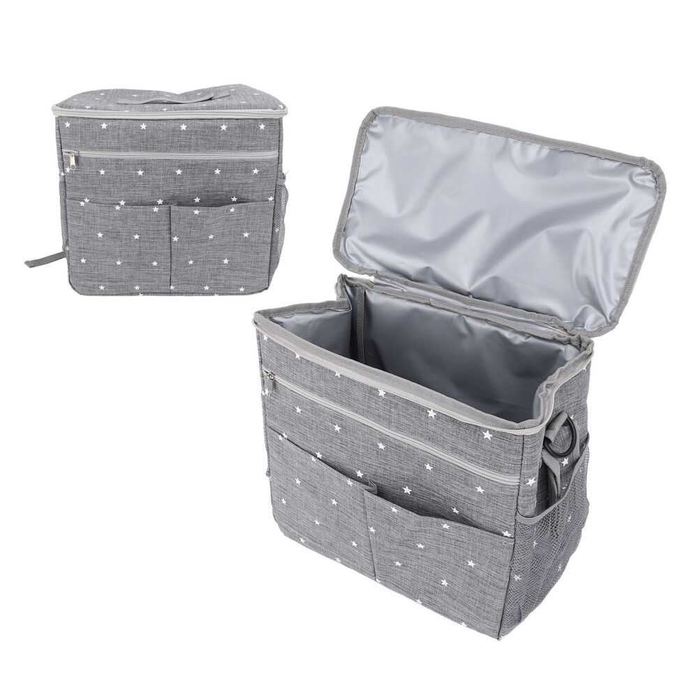 Waterproof Baby Diaper Bag Stroller Organizer Large Capacity