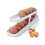 Egg Dispenser, Automatic Rolling Egg Container, 2 Tier Egg Dispenser, Space Saver for Freezer, 4-pa 2