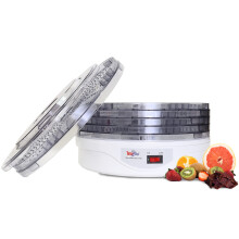 Food Dehydrator for Air Drying Jerky, Fruit, Vegetable, Mushroom, Meat, Fish & More, 5-Tier
