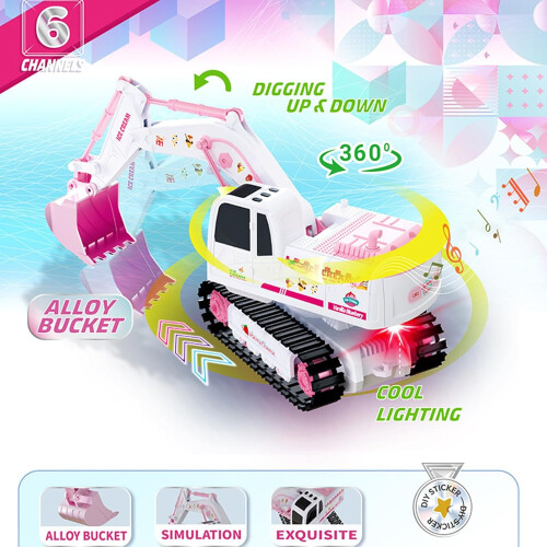 1 Unit Excavator 6CH 1:24 Scale for Christmas Gift 1