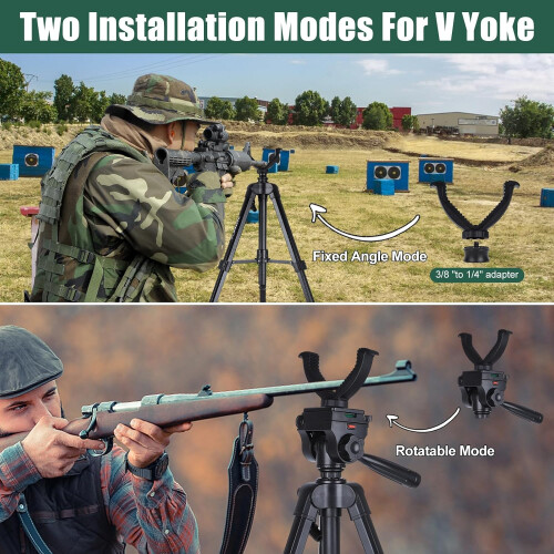 Spotting Scope Tripod for Shooting Hunting 61 Inch 2