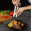 (17.5cm, Silver) Black Pepper Mill Salt Pepper Grinder Spice Grinder Kitchen Creative Gadgets Pepper And Salt Grinder Grindering 2024 HOT 3