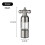 (17.5cm, Silver) Black Pepper Mill Salt Pepper Grinder Spice Grinder Kitchen Creative Gadgets Pepper And Salt Grinder Grindering 2024 HOT 2