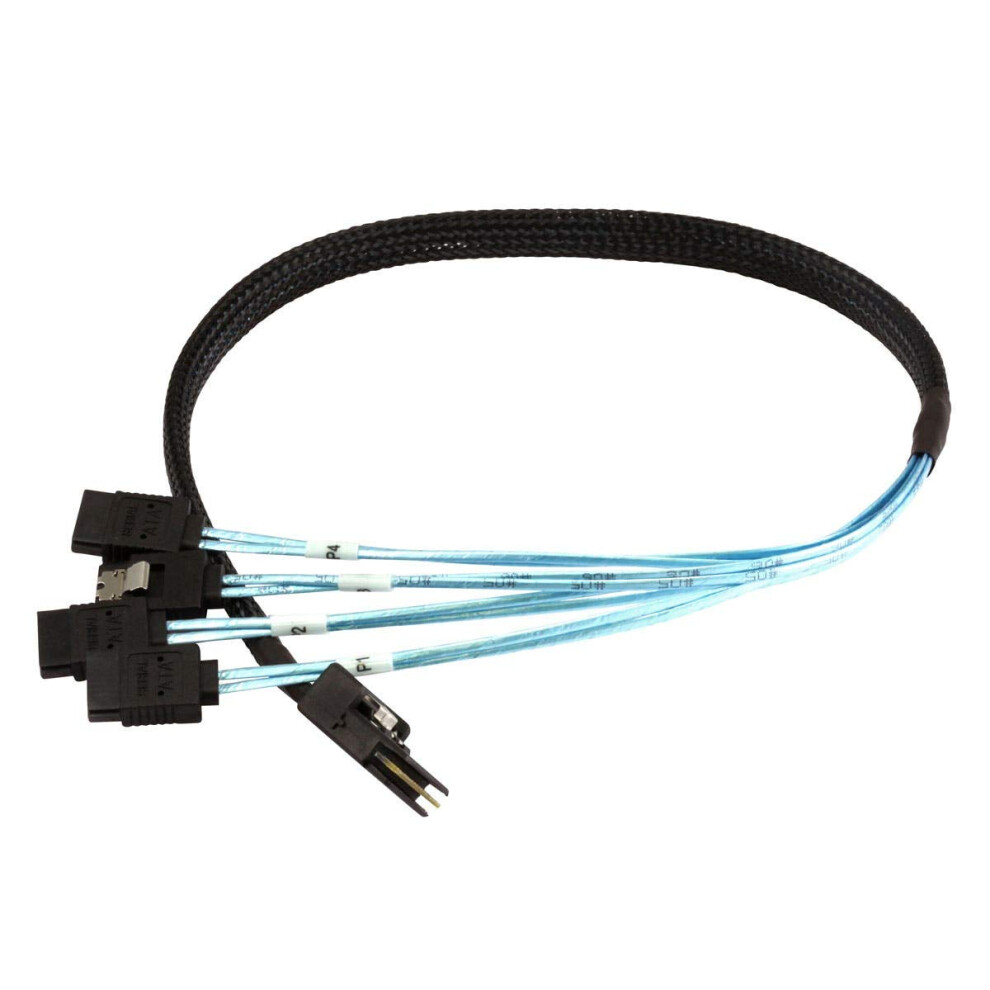 Cable For Internal Mini Sas And Sata Connection 0.5M Black 798135946552