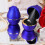 (royal blue) Ring Box with LED Light Rose Jewelry Ring Case Jewellry Display Gift Boxes for Proposal Wedding Ring Box 3