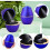 (royal blue) Ring Box with LED Light Rose Jewelry Ring Case Jewellry Display Gift Boxes for Proposal Wedding Ring Box 2