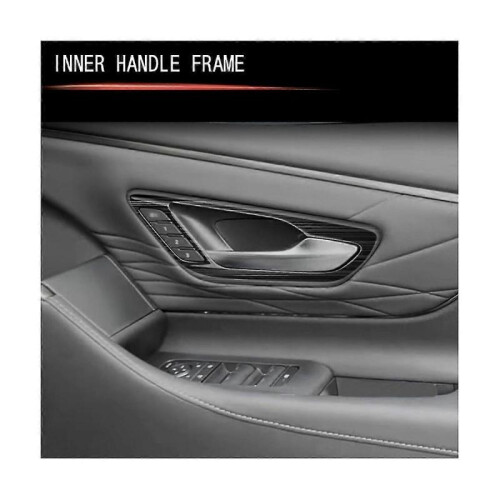For Alphard 40 Series 2023+ Inner Door Bowl Panel Inside Handle Protector Cover Interior Accessorie 1