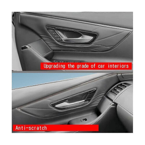 For Alphard 40 Series 2023+ Inner Door Bowl Panel Inside Handle Protector Cover Interior Accessorie 2