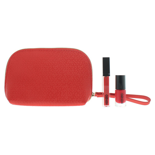 Kenzo Kenzo Kit Nail Polish 5ml & Lip Gloss 5ml + Bag