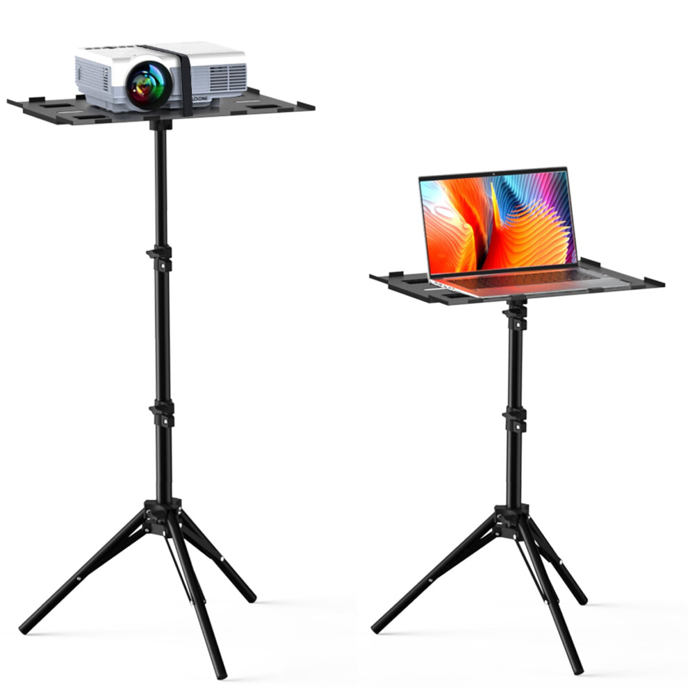 Height Adjustable Projector Stand Tripod For Home Cinema 14.5'' To 39.4'' 798135947054