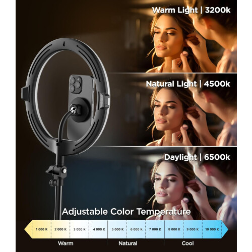 Tripod beauty light 50cm bracket + 26cm fill light 2