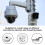 2 Pack Stainless Steel Wall Mounting Bracket for Indoor Outdoor Use 3
