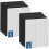10 Pack HEPA Replacement Filter Compatible with Air Purifier Replacement Part 1