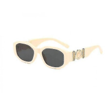 (G) Unique Small Sunglasses Women Fashion Personality Lady Medusa Head Vintage Square Goggle Sunglasses For Men High Quality