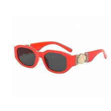 (F) Unique Small Sunglasses Women Fashion Personality Lady Medusa Head Vintage Square Goggle Sunglasses For Men High Quality
