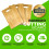 6 Set Plain Bamboo Cutting Board for Engraving Purpose Rectangular 12' X 9' 2