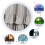 (grey) Cotton Solid Color Ruffled Edge Curtain, Bedroom Art Curtain 4