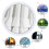 (white) Cotton Solid Color Ruffled Edge Curtain, Bedroom Art Curtain 4