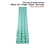 (green) Cotton Solid Color Ruffled Edge Curtain, Bedroom Art Curtain 2