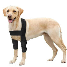 (S) Breathable Dog Elbow Brace Protector Pads For Canine Elbow And Shoulder Support Elbow Hygroma, Dysplasia, Osteoarthritis