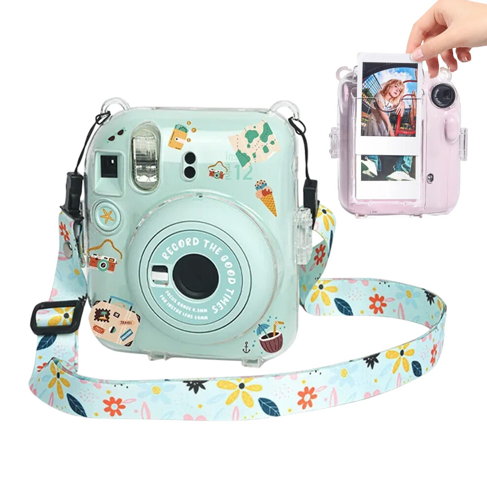 Mini12 Clear Case Bundle Set For Fujifilm Instax Mini 12 Instant Camera Accessories With Films Pocket Picture Holder 798135951167