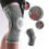 (L) Stretchy Compression Sleeve Knee Elite Sport Knee Sleeve Brace Total Orthotics 1