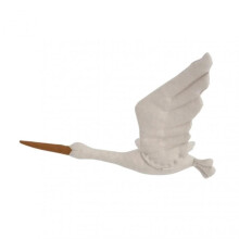 (White) Swan Hanging Decor Vivid Shape Tear-resistant Polyester Child Popular Hanging Stuffed Plush Toy For Bedroom